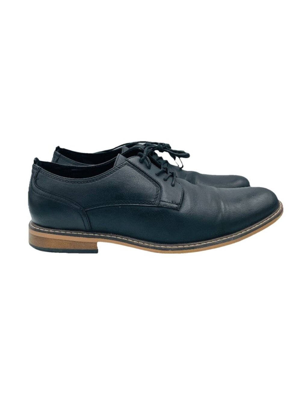 Madden Shoes Mens Size 12 Wide Black Dress Oxfords Derby Comfort Ortholite Lace